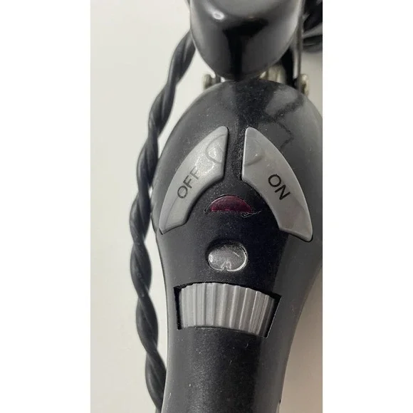 Revlon Perfect Heat 3/4 Inch Spiral Curling Iron Hair Tool Model RV068 Works - Picture 4 of 8